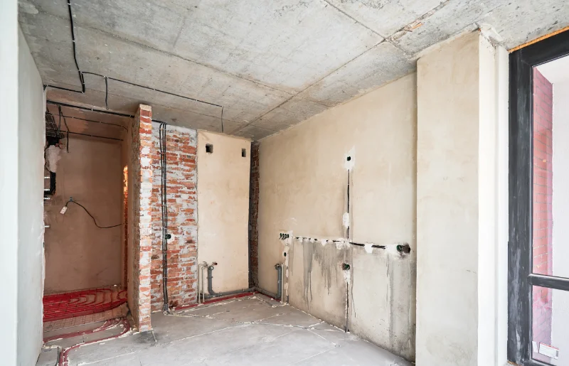 reforma integral en nou barris - reforma en la Guineuta - trabajos previos para reforma de cocina