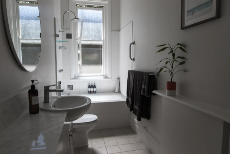 Reforma integral en Navas, vista de baño